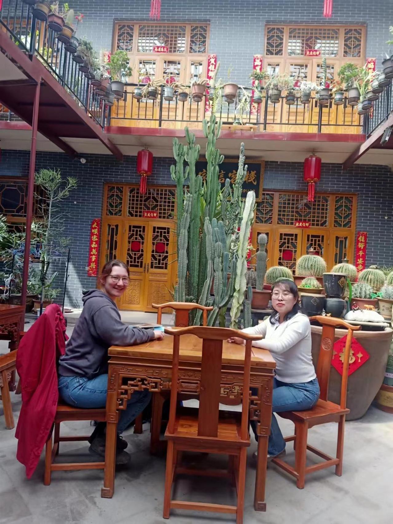 Pingyao Jiaxin Guesthouse Bagian luar foto