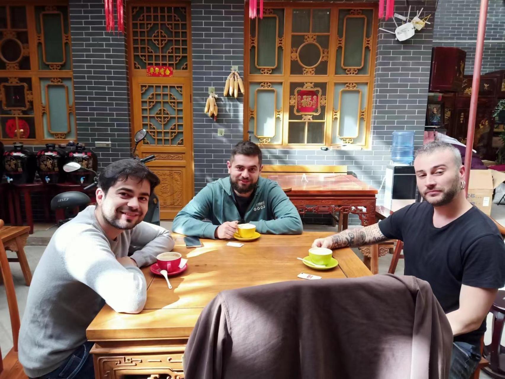 Pingyao Jiaxin Guesthouse Bagian luar foto